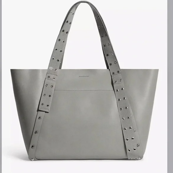 All Saints | Bags | All Saints The Sid East West Tote Bag Gray Large Tote |  Poshmark